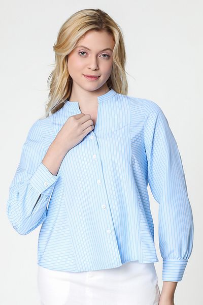 RİNA Tropic Mood Shirt Blue