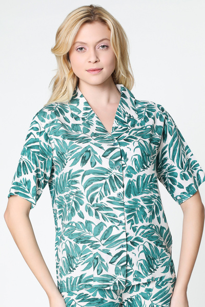 RİNA Basic Shirt Green