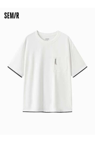SEMIR تي شيرت مع جيب بسحاب