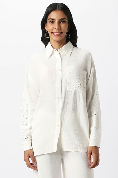 RİNA Neturals Shirt Off White