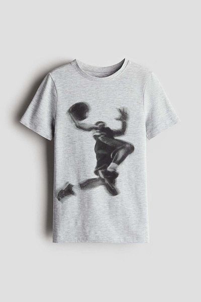H&M Printed Cotton T-shirt