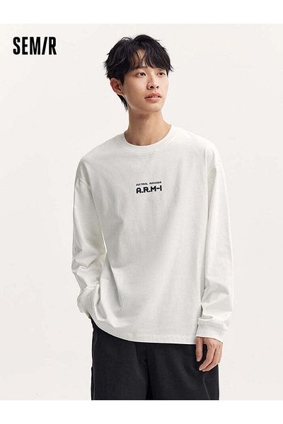 SEMIR تي شيرت بطبعات أمامية وخلفية