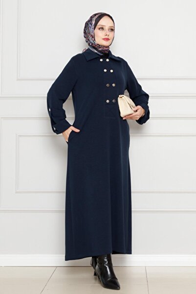 Sevitli Φόρεμα Navy Blue Velcro