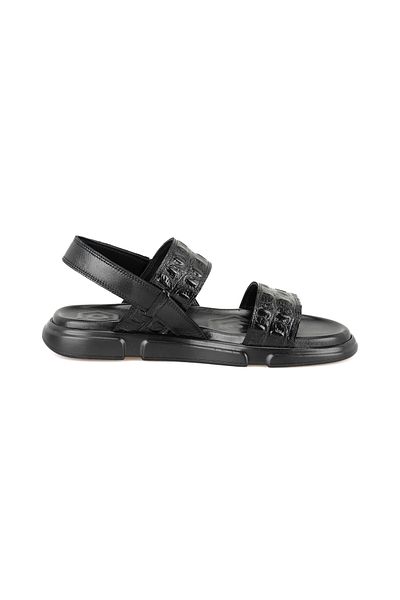 Desa Ανδρικά δερμάτινα σανδάλια Ellery Black