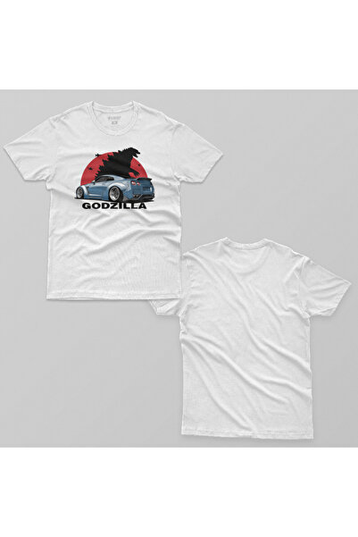 Crazy Nissan GTR Godzilla muška majica