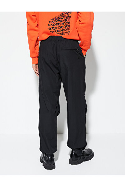 Koton Parachute Trousers Loose Cut Cotton with Pocket Detail