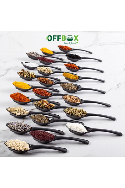 OFFBOX 24 Pieces Spice Spoon Breakfast Spice Spoon Spoon Set BK-24