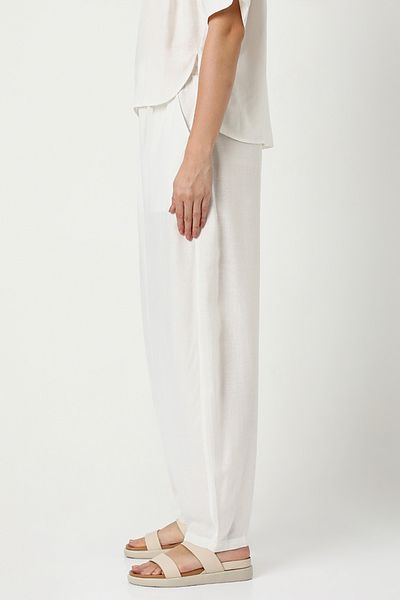 Blue Age Ethnic Woven Trouser Off White