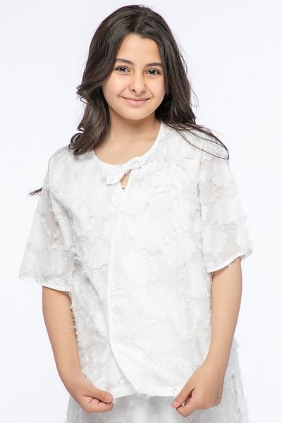 RİNA Amalfi Coast Top Off White