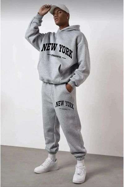 pandy Σετ αθλητικής φόρμας με στάμπα New York