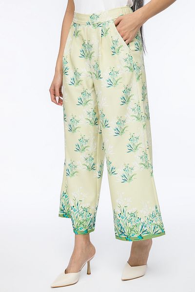 RİNA Relaxed Calm Casual Pant Yellow
