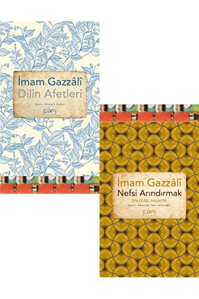 Sufi Kitap İmam Gazâlî- Dilin Afetleri, Nefsi Arındırmak  2kitap