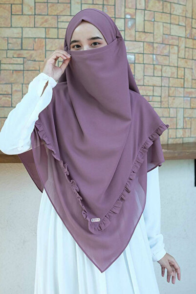 Hasna Tesettür Hazır Peçeli Sufle Khimar