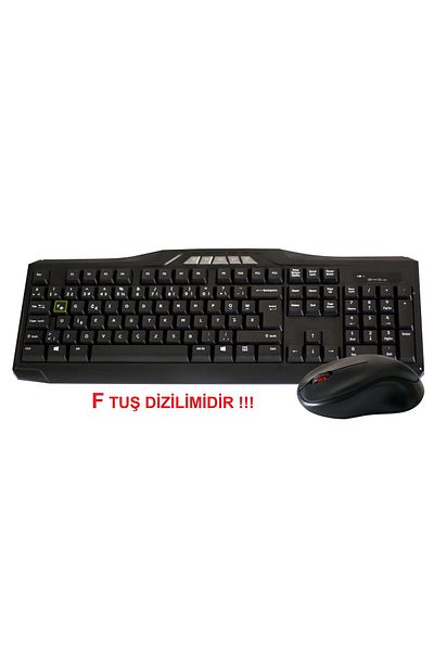 Stabilo Elba Ec-266 Wireless Q USB Keyboard Mouse