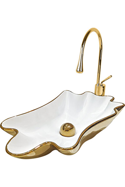 Pure Concept Pure Istırıdye Gold Tezgah Üstü Çanak Lavabo Hnm-108
