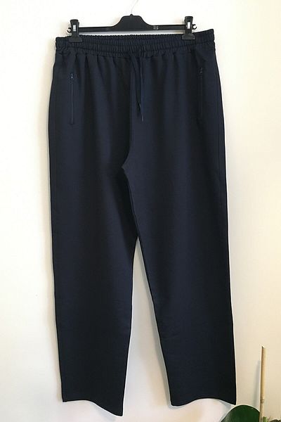 MAGA STORE Navy Blue Large Size Oversize Sweatpants