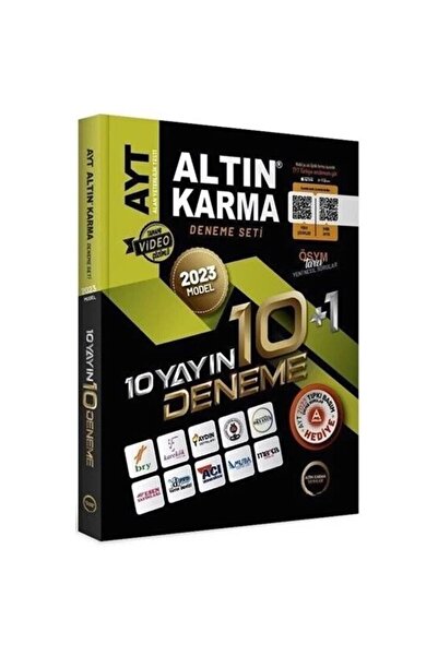Altın Karma Altınkarma AYT 10+1 Deneme 2023