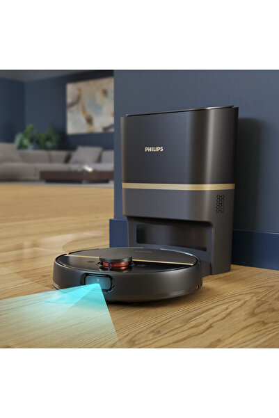 Philips ممسحة تنظيف الهواء الروبوتية والاهتزاز - XU7100/01