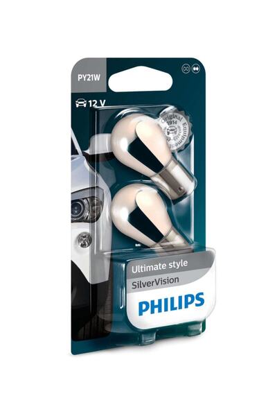 Philips Py21w 12v 21w Krom Sarı Ampul Seti 12496svb2 (93 SİNYAL)