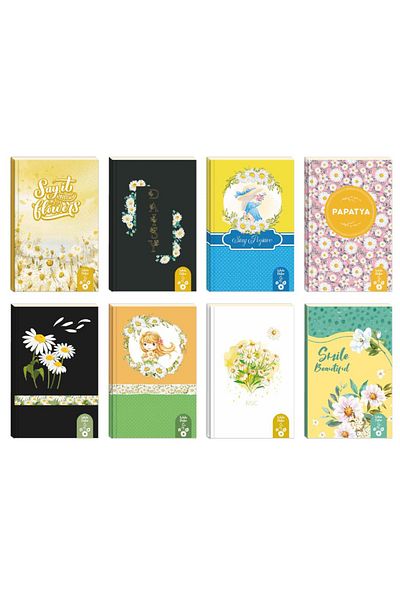 Stabilo Notebook 12.5X19.5 112Yp. Striped Lilamor Chamomile Scented (Llm-Df1219-Pk01)
