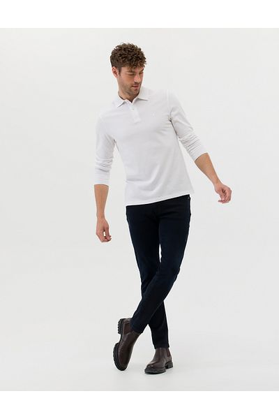 Pierre Cardin Λευκό Slim Fit Basic Φούτερ 50276035-VR013