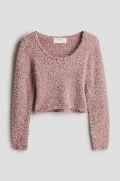 H&M Fluffy-knit jumper