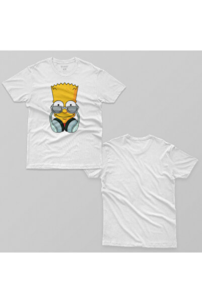 Crazy Барт Сімпсонс Навушники Чоловічий Футболка