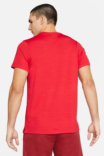 Nike Dri Fit Superset Top Mens Training Tee Men's Running Training T-Shirt Red