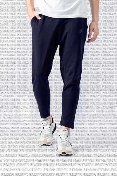 Nike Αθλητικά ρούχα Te Oh Ltwt Σκούρο Μπλε Παντελόνι Βαμβακερό Ναυτικό Μπλε Φούτερ