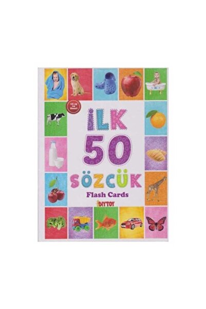 Diytoy Taba Diytoy Top 50 Word Flash Cards