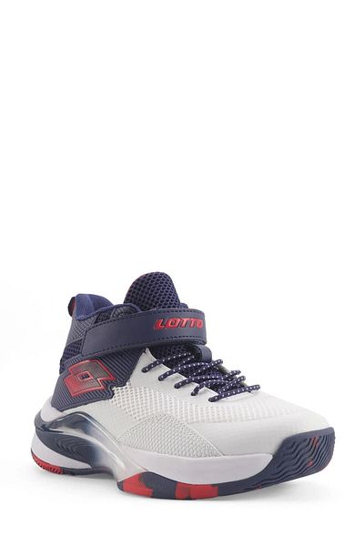 Lotto Superıor B Ps White-Navy Boy's Basketball Shoes
