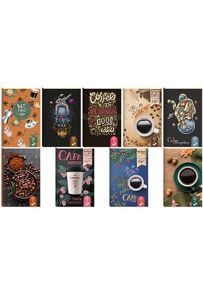 Stabilo Notebook 12.5X19.5 112Yp. Striped Lilamor Coffee Scented (Lm-Df1219-Kk01)