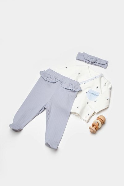 Biorganic Love Floral Baby - 3 Pack Organic Hospital Release, Gots Certified