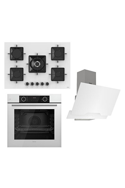 Ferre Fryart Ss Serisi Beyaz Set (ss036 Xe63cb D064 ) -75'lik Seri - Kare Emaye Izgara