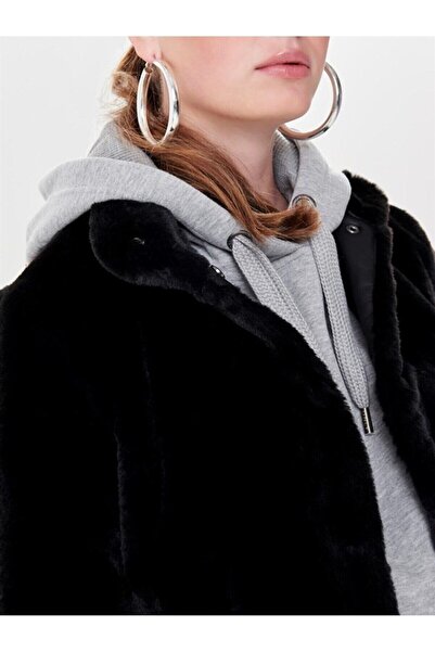 ONLY Γυναικείο Λούτρινο Παλτό 15160013