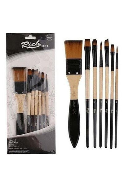 Stabilo Rich 7-Piece Keep Smile Set with Floor Brush - Brush Set (75-11225)