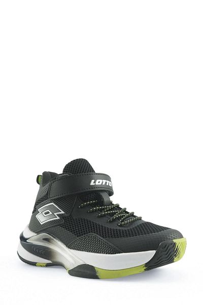 Lotto Superior B Ps 4Pr Black Boys' Basketball Shoes