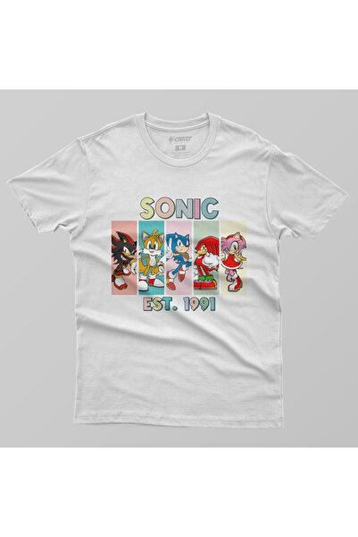 Crazy Sonic Group Co Est 1991 Mens t Shirt