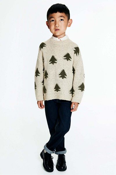 H&M Jacquard-knit jumper