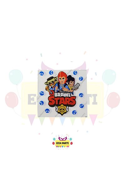 ECM PARTI Brawl Stars Themed Printed 20 Pcs Napkin - Birthday Party Set Supplies