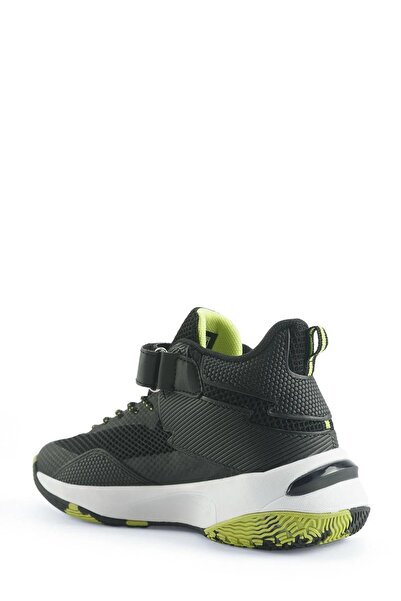 Lotto Superior B Ps 4Pr Black Boys' Basketball Shoes