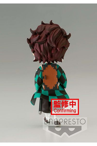 BANDAI Demon Slayer Tanjiro Kamado Q Posket Mini-Figure - 7 cm