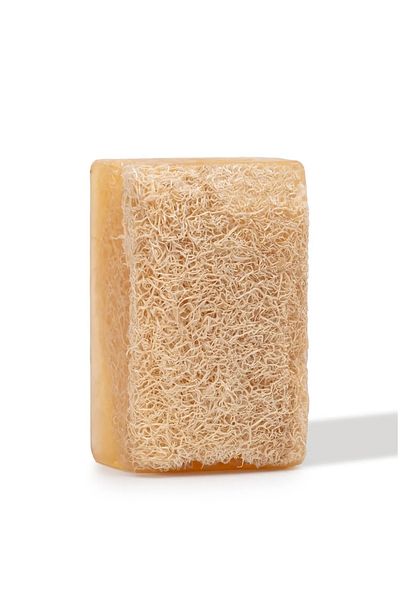 Dükkanönü Shopfront Natural Pumpkin Fiber Collagen Soap 100Gr