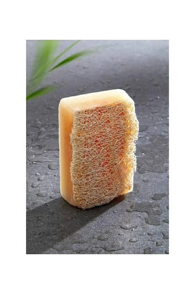 Dükkanönü Shopfront Natural Pumpkin Fiber Collagen Soap 100Gr