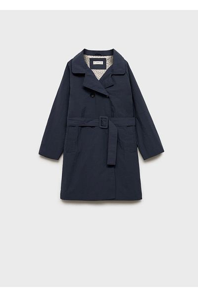 MANGO Kids Klassischer Trenchcoat mit Gürtel