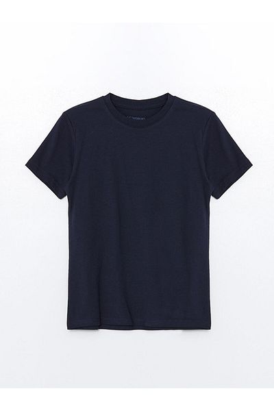 LC Waikiki Tricou LCW Crew Neck Basic cu mânecă scurtă pentru băiat