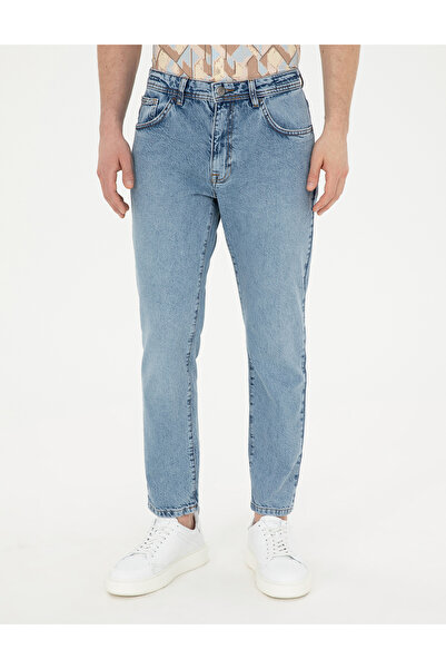 Pierre Cardin Açık Mavi Tapered Fit Jean Pantolon 50285120-VR095