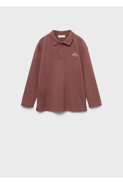MANGO Kids Πουκάμισο Polo με λεπτομέρεια επεξεργασίας