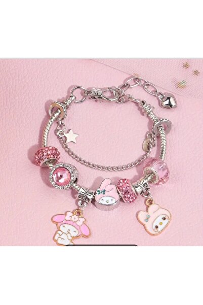 Poyegda Sanrio Melody Pembe bileklik