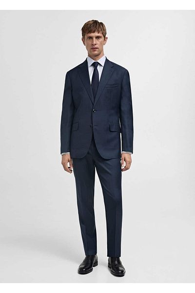 MANGO Man Slim Fit bavlněná košile
